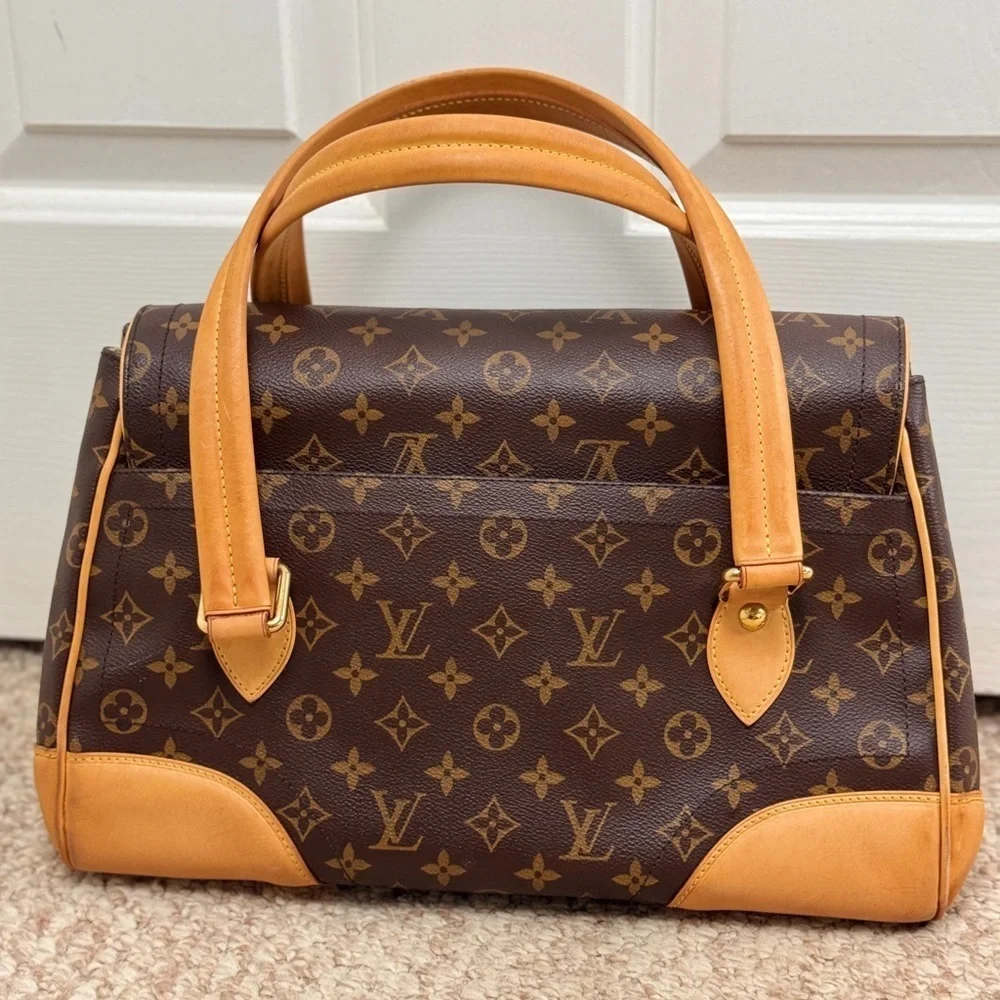 Louis Vuitton Beverly Monogram Shoulder Bag Classic & Timeless.